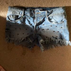 Jean shorts